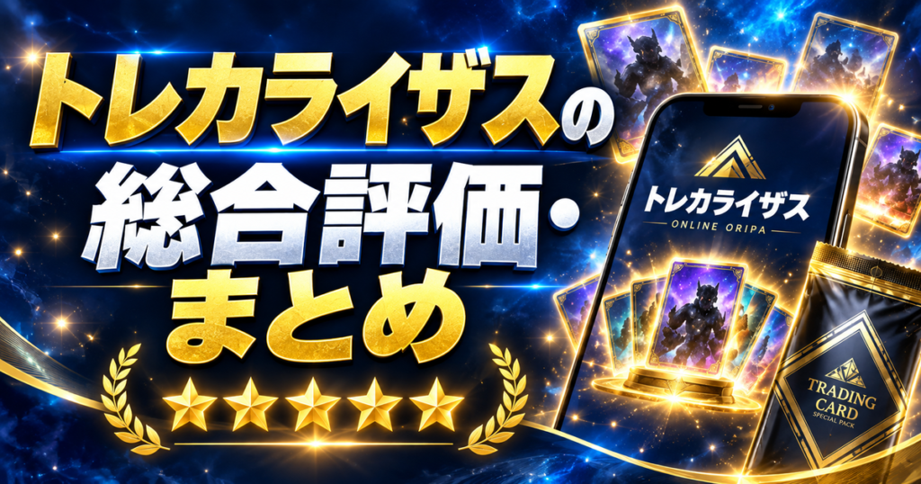 トレカライザスの総合評価・まとめ